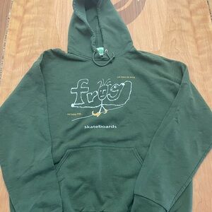 Frog Skateboard Hoodie